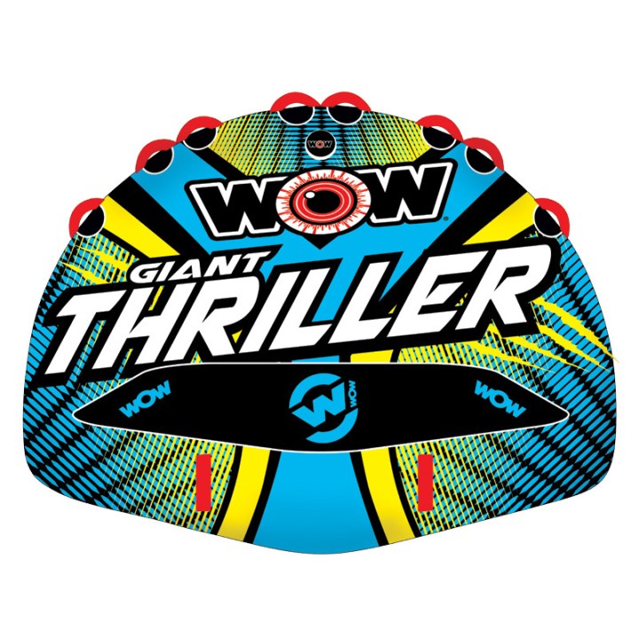 Bouée tractée WOW Giant Thriller - 4 places - 228,6 x 167,64 cm