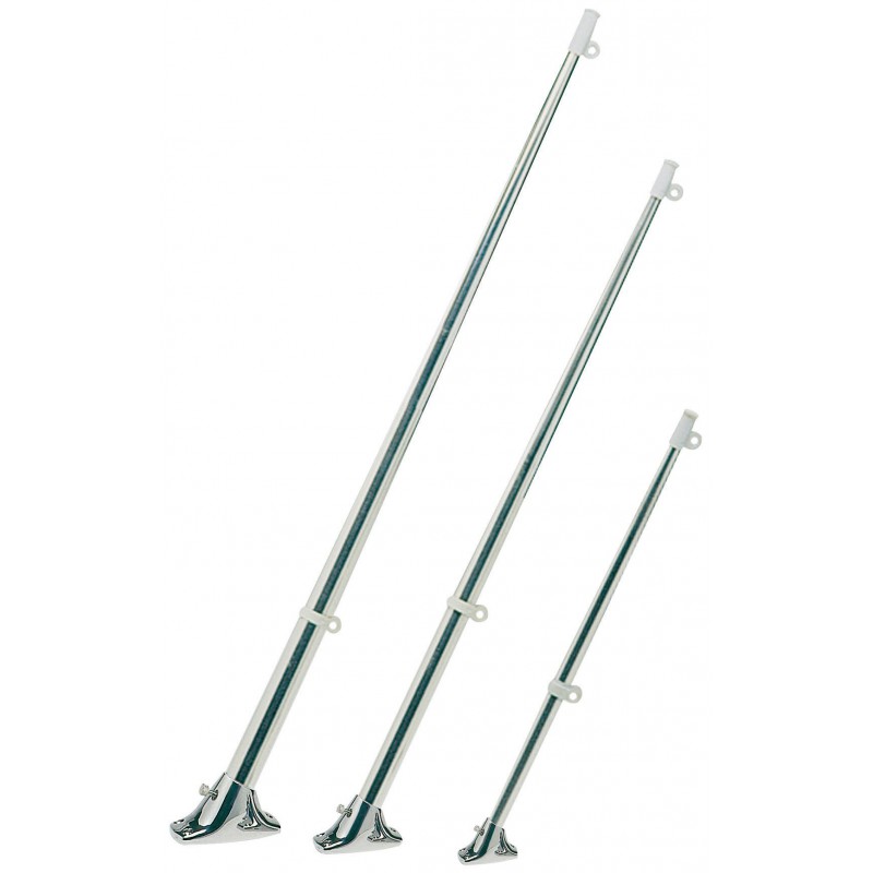 Mâts pour pavillons à section conique