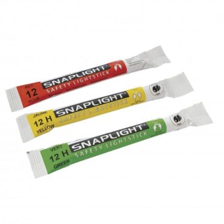 Kit de 3 bâtons Cyalume 12H (rouge, vert, jaune) | isonautique.com.com