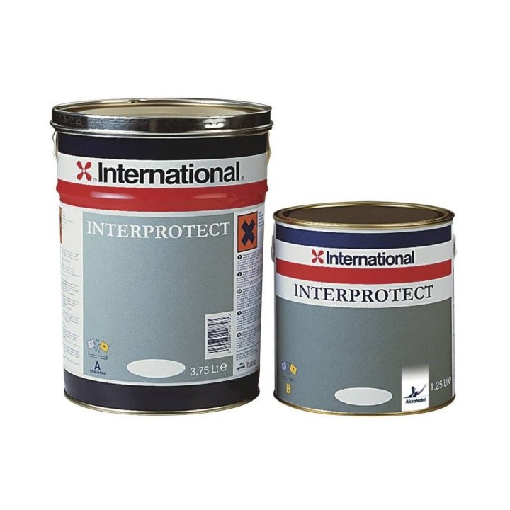 Interprotect gris base A 3.75 L & durcisseur B 1.25 L | isonautique.com.com