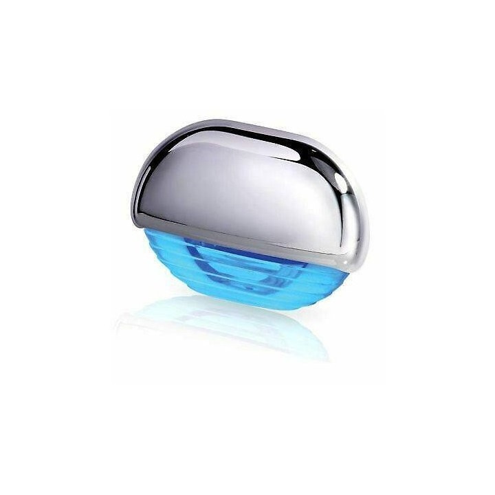 Easy Fit LED lampe de marche bleu - chromé