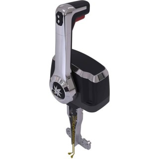 Boitier Xtreme simple chromé top avec neutre sur poignée et trim | Oloupdemer.com