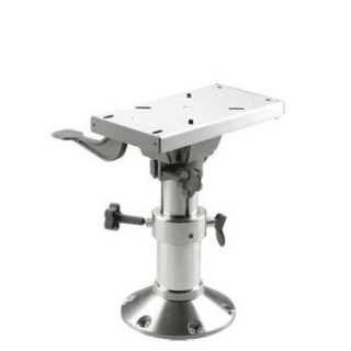 Pied de siège pivotant à glissière et réglable 30-40cm | Oloupdemer.com