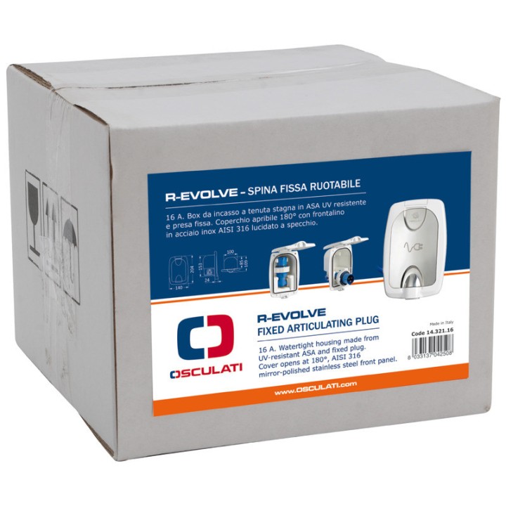 Fiche de courant femelle pour prise de quai 16 A | Oloupdemer.com