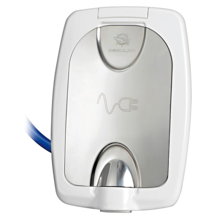 Fiche de courant femelle pour prise de quai 16 A | Oloupdemer.com