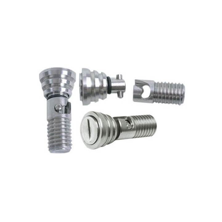 Bloque-plancher acier inox 