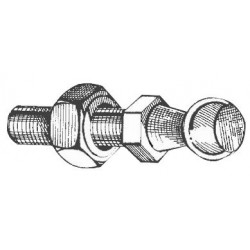 Boule à visser ressort à gaz 