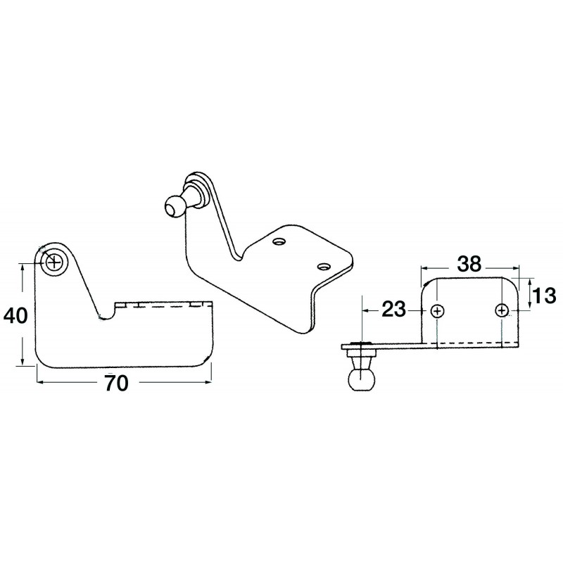 Plaque version équerre