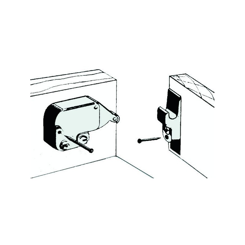 Fermeture pour petites portes