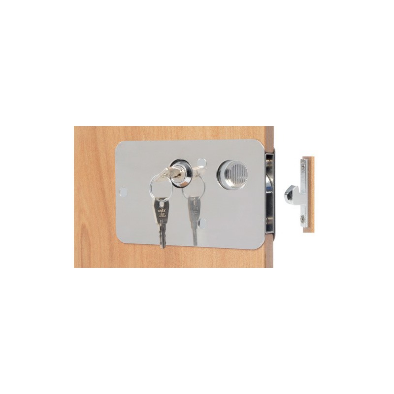 Serrure porte coulissante