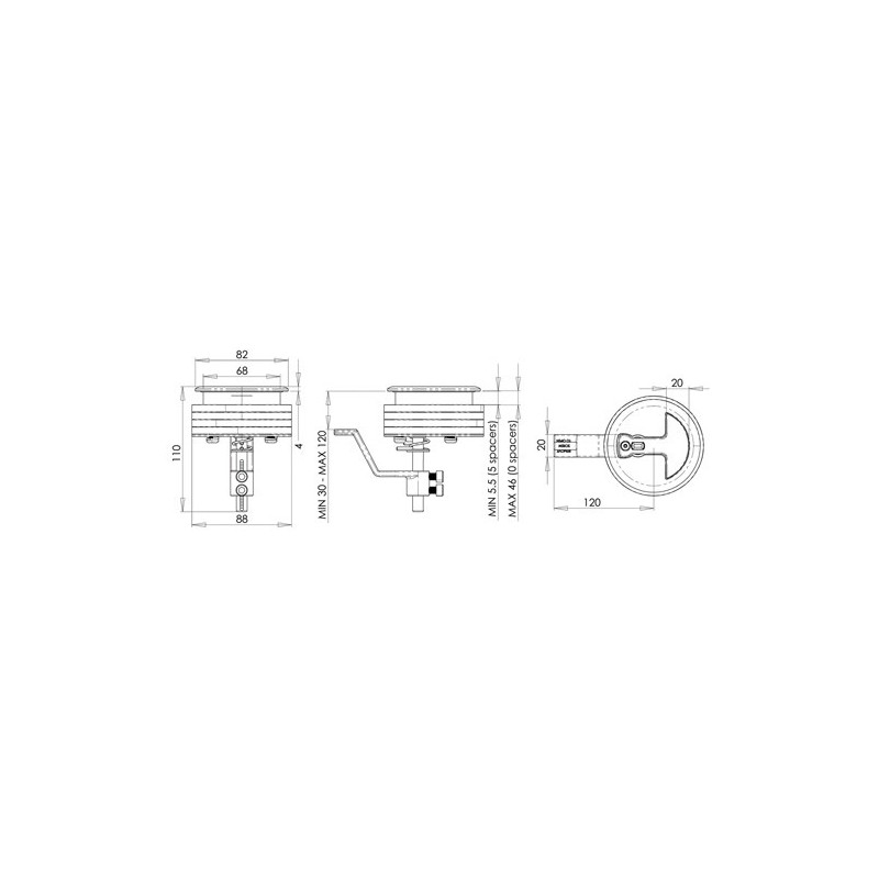 Lève-planche au ras