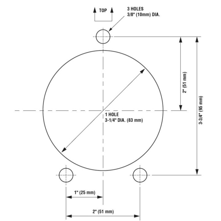 B.110M GEO TWIN NOIR DIAMETRE 36MM