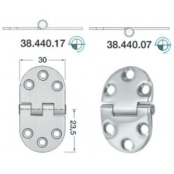 Charnière 2 mm 47x30