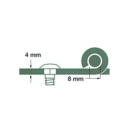 Maxi charnière 4 mm