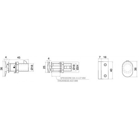 Fermeture "Flush lock" 38.179.40