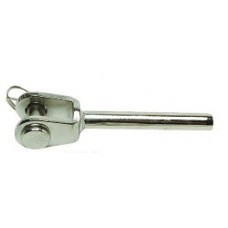 Embout inox à chape