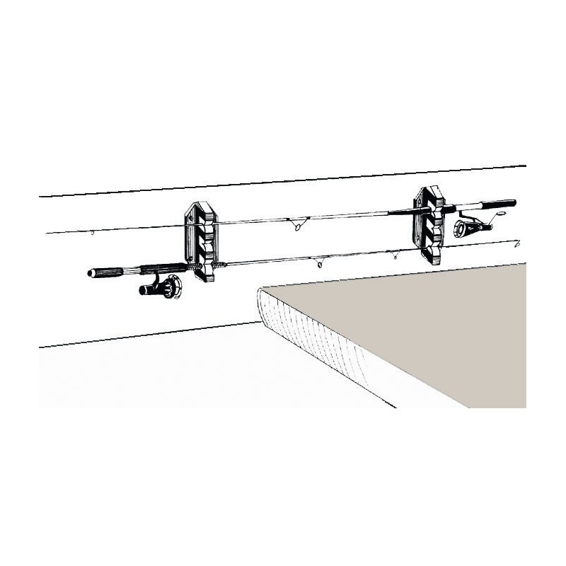 Ratelier pour cannes à pêche