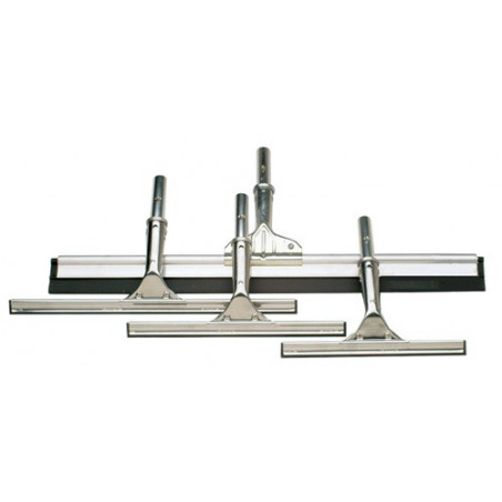 Raclettes inox + caoutchouc