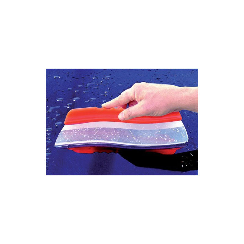 Raclette à vitres brevetée