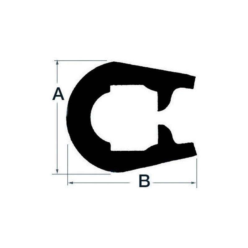 Liston PVC à emboîter