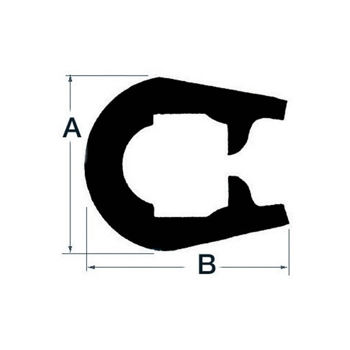 Liston PVC à emboîter