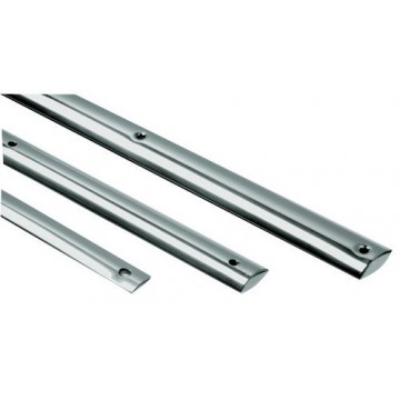 Profilé inox demi-rond plein