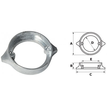 Anode VOLVO duo prop 