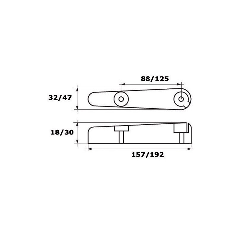 Anode transmissions Arneson 43.650.01-03