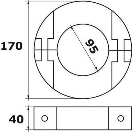 Anode transmissions Arneson 43.650.07