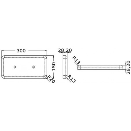 Anode à boulonner 