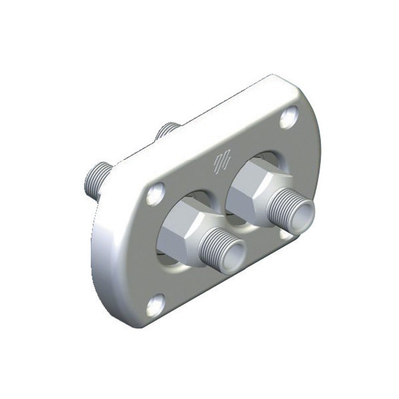 Kit paroi pour double tuyau hydraulique