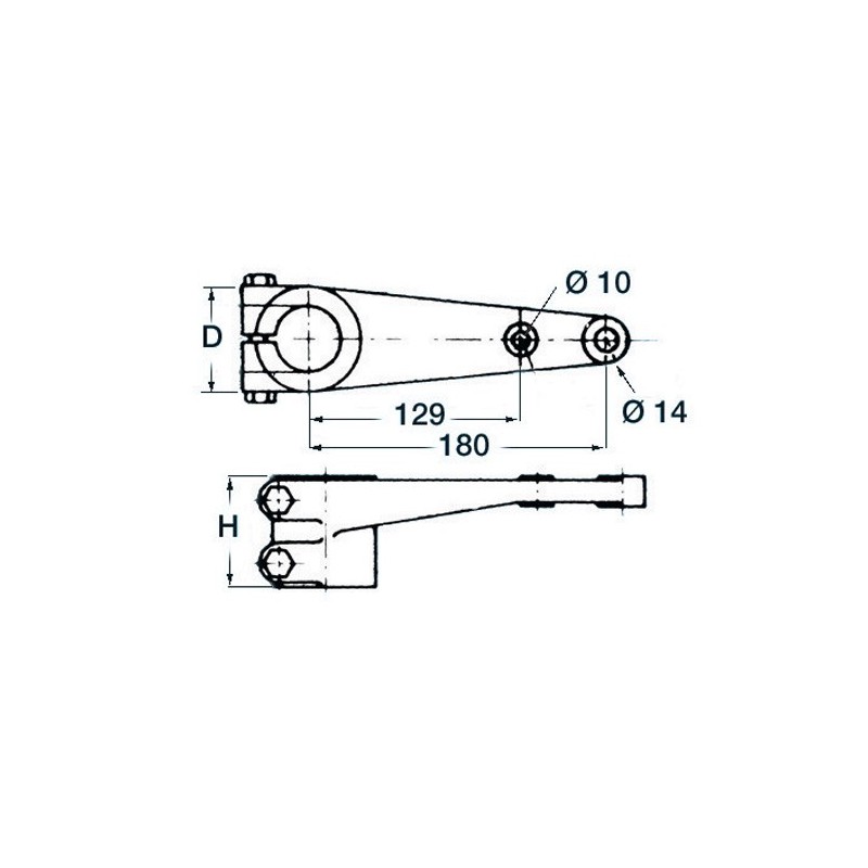 Barre d'accouplement 
