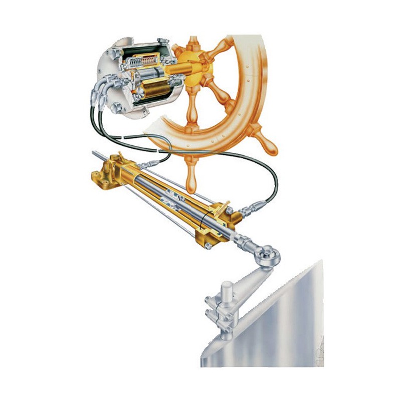 Timonerie hydraulique Vetus In-bord