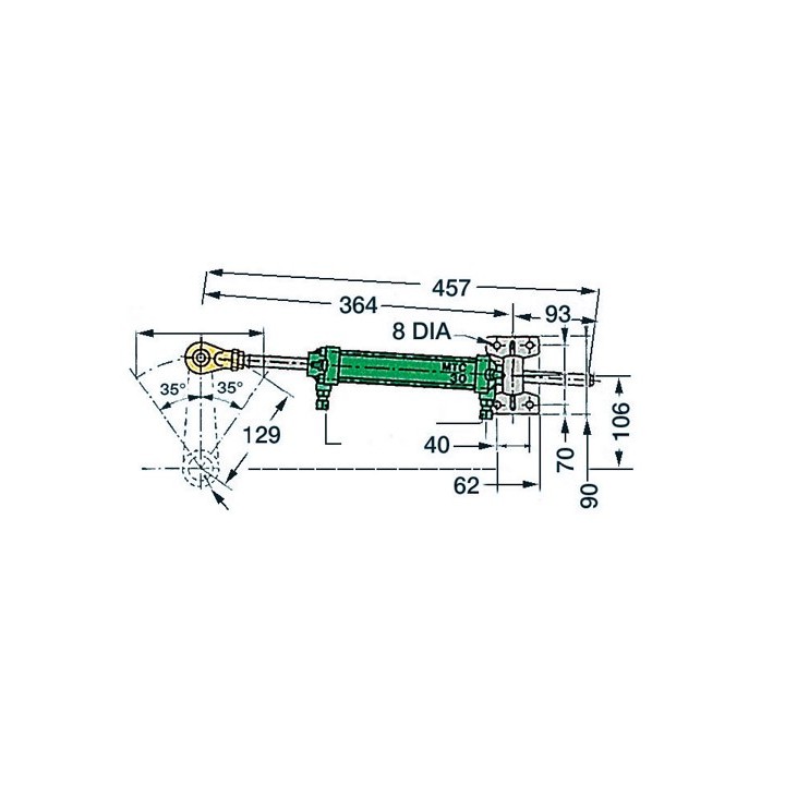 Timonerie hydraulique Vetus In-bord