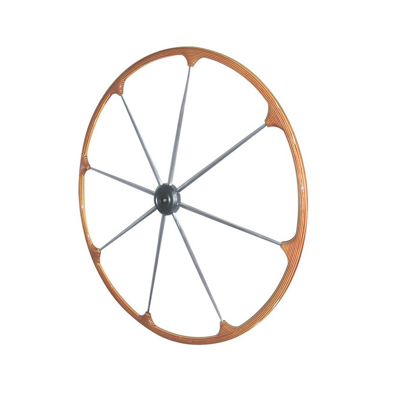 Barre à roue inox + teck 45.167.08