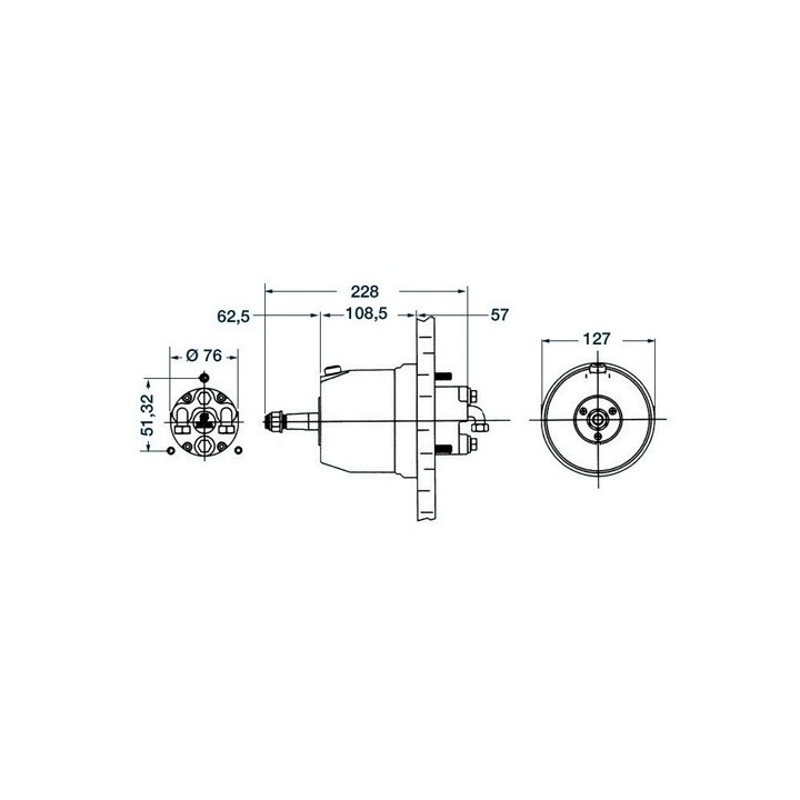 Pompes frontales UP20 F et UP20 T