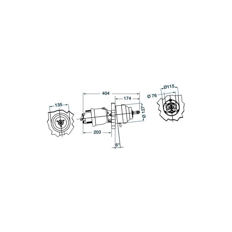 Pompes frontales UP20 F et UP20 T