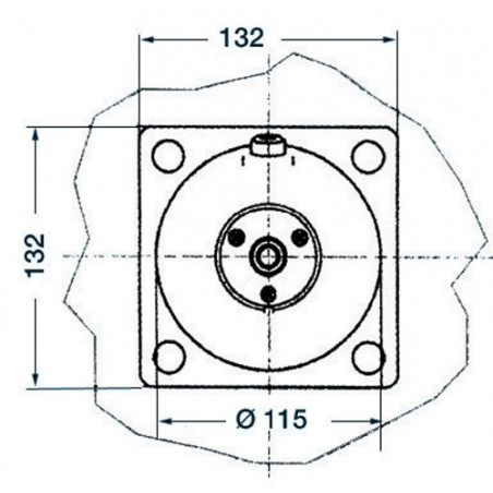 Brides pour timoneries hydrauliques