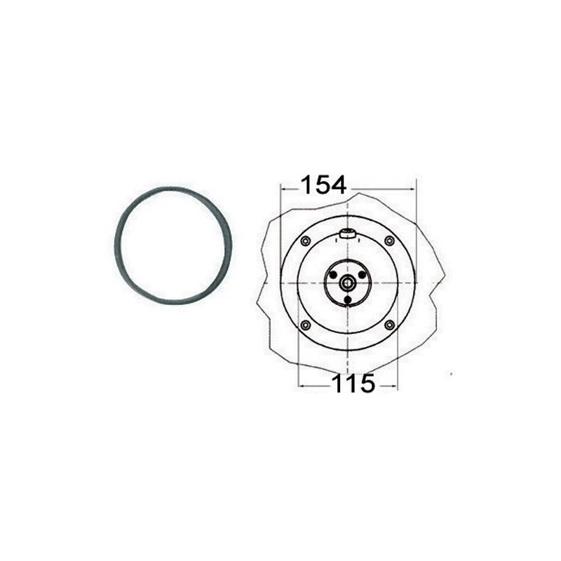 Brides pour timoneries hydrauliques