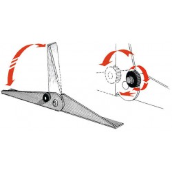 Paire de charnières 