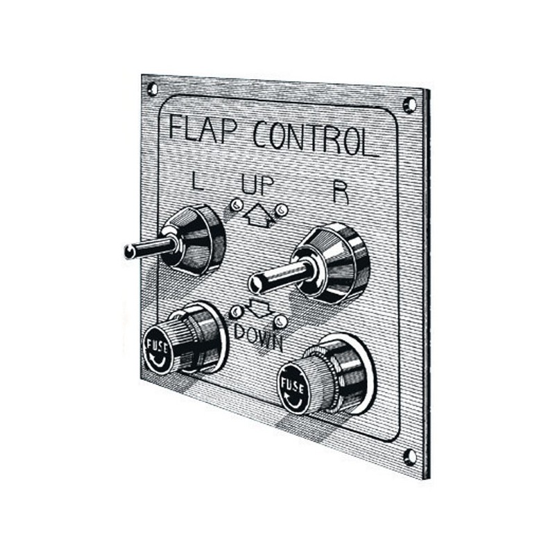 Tableau de commande flaps 
