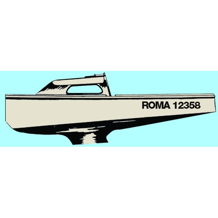 Lettres adhésives "Targa 20"