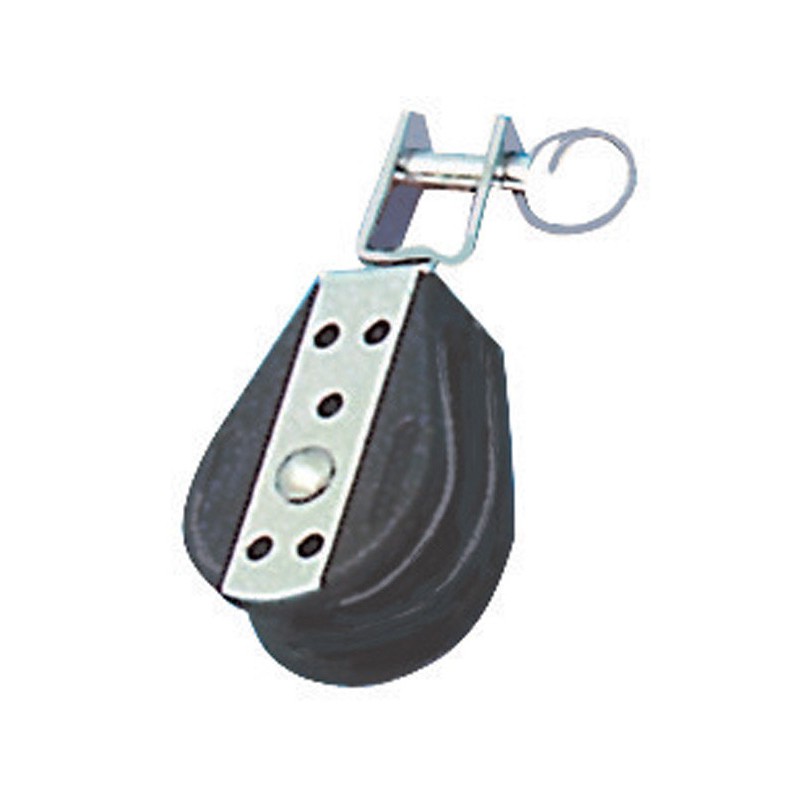 Poulies sur billes en Delrin