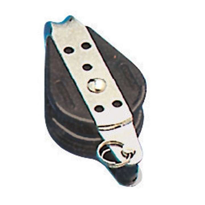 Poulies sur billes en Delrin 55.028.10-08