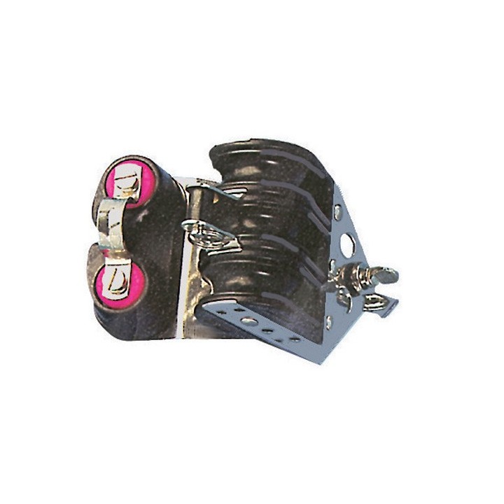 Poulies sur billes en Delrin 55.035.10-08