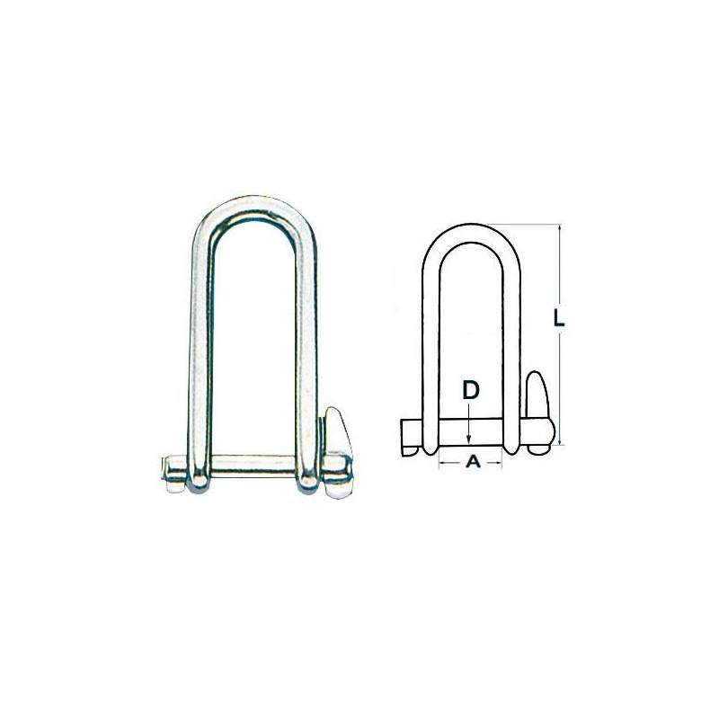 Manille fermeture à gâchette