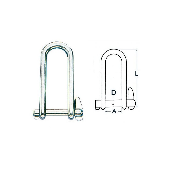 Manille fermeture à gâchette