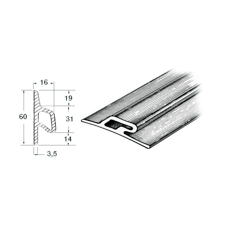 Profils pare-battage anti-embruns
