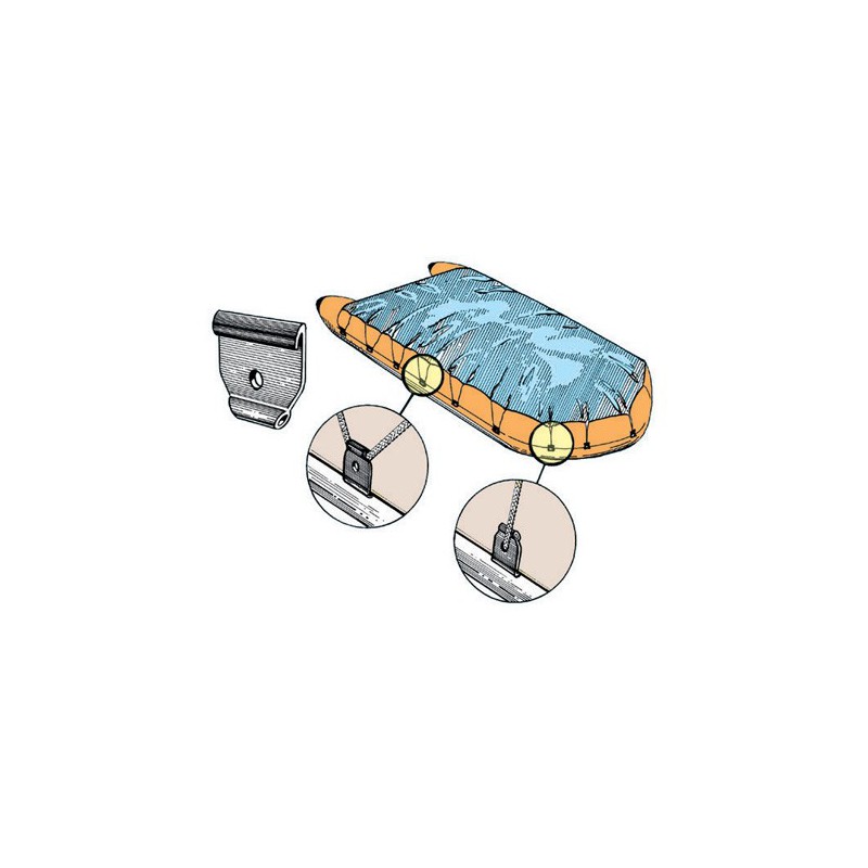 Crochets pour bâche 