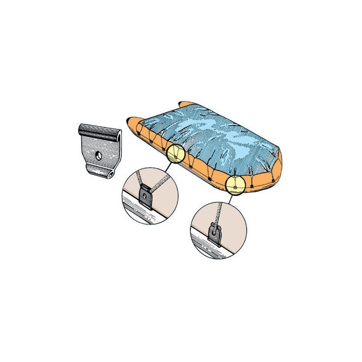 Crochets pour bâche 